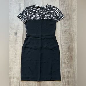 Stella McCartney Gabel Heart Print Short Sleeve Dress Size 38